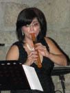 Kattia Caldern, flautas dulces