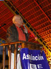 El seor Alberto Trejos, Presidente Municipal dirigi la palabra al pblico