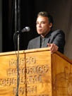 Don Rainier Mora, en nobre de los escultores agradece al seor Carrillo que se les da a travs de  ticoclub.com
